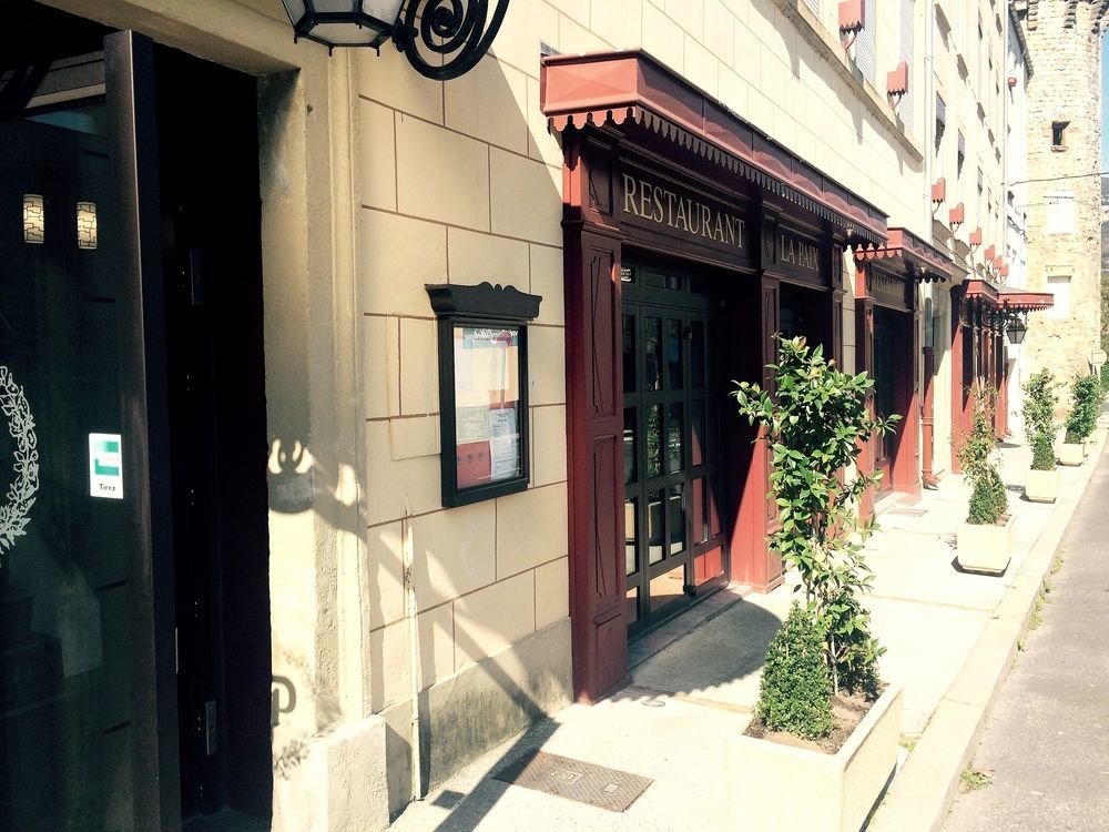 Logis Hotel Restaurant De La Paix Lodève Exterior foto